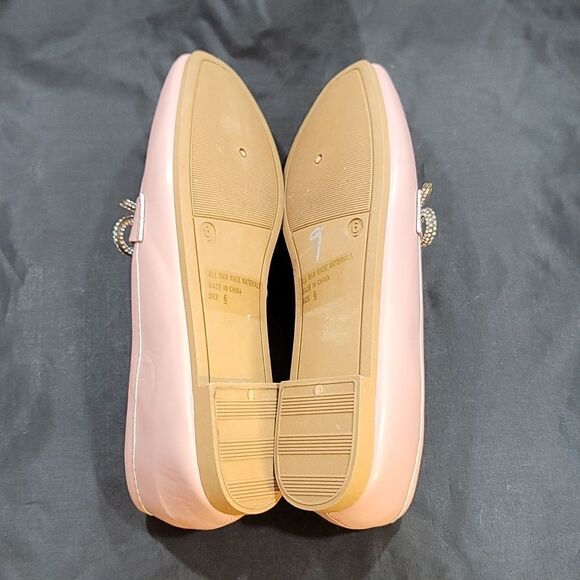 BRAND NEW WILD DIVA LOUNGS NELLIE RHINESTONE BOW SHOE - Picture 10 of 15